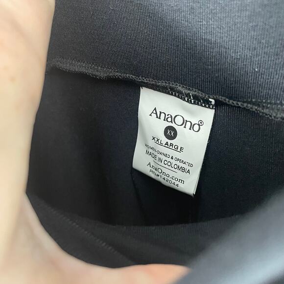 AnaOno NWT Abby Lounge Pants Black Modal Blend Soft Wide Leg Comfort Sz XXL - Picture 4 of 11